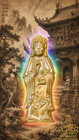 Pendentif Bouddha Chinois Debout en Jade - Vénérable Lersi Tafai La Magie du Bouddha.