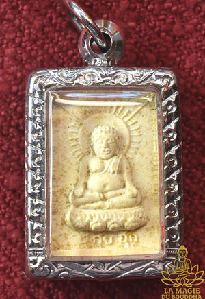 Amulette de fortune Phra Phong Pu Kui - Vénérable Luang Phor Chiew du Wat Choeng Krabue La Magie du Bouddha.