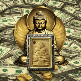 Amulette du Bouddha de Fortune Phra Sanghajai – Wat Khao Khuen (Suphanburi)