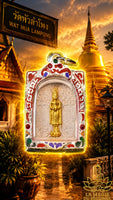 Amulette Phra Pang Om Baht du Wat Hua Lamphong (édition 1993)