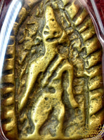 Amulette thaï ancienne Bouddha debout style primitif rare La Magie du Bouddha.