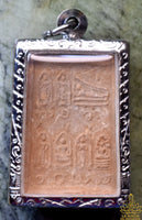 Ancient Phra Somdej Terracotta Amulet – Buddha of the Days of the Week (Unknown Temple)