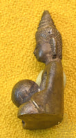 Rare Ancient Khmer Phra Kring Bronze Statuette