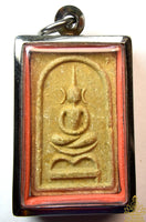 Amulette protectrice Phra Somdej (avec Yant Trinisingue) – Wat Om Noi