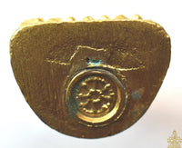 Précieuse amulette dorée Phra Kling Visakha Buccha – Luang Phor Khon (1992, Wat Chaiyaphruek Mala Ratchaworawihan)