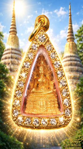 ✨ Amulette Phra Buddha Chinaraj - Wat Phrasi Rattana Mahathat Pitsanuloke La Magie du Bouddha.