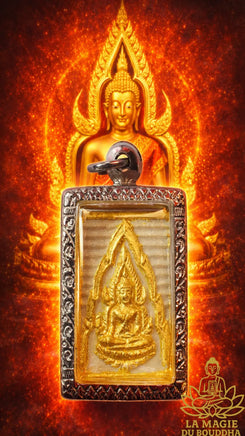 Amulette Phra Phuttha Chinnarat (édition 1993) - Wat Phra Sri Rattana Mahathat La Magie du Bouddha.