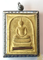 Amulette Phra Somdej ancienne – datée de 2517 (1974) La Magie du Bouddha.