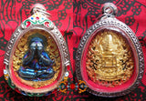 Superbes amulettes du Bouddha protecteur Phra Pidta - Wat Tham Singtho Thong.