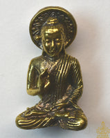 Petite amulette en laiton du Bouddha historique (Wat Suthat, Bangkok) La Magie du Bouddha.