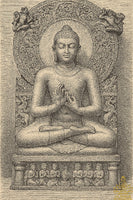 🪷 Amulette du Bouddha Shakyamouni – Luang Phor Charoen – Wat Ampawa (Singburi), 2002 La Magie du Bouddha.