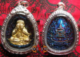 Superbes amulettes du Bouddha protecteur Phra Pidta - Wat Tham Singtho Thong.