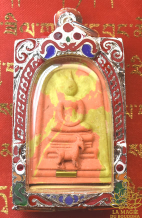 🐐 Amulette Phra Somdej Peh พระสมเด็จแพะ – Luang Phor Nen du Wat Sub Udom Mongkol Tham La Magie du Bouddha.
