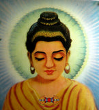 Carte postale ancienne Thaï du Bouddha .