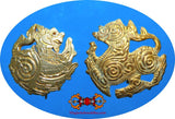 Broches anciennes Thaï lion Singharaj.