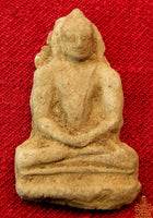 🪷 Ancient Votive Tablet of the Buddha – Terracotta.