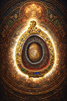 Amulette protectrice Bia Gae Roon Patithan Plik Shivit - Très Vénérable Luang Phor Mahasilla du Wat Po Sri Saat La Magie du Bouddha.