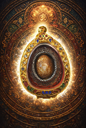 Amulette protectrice Bia Gae Roon Patithan Plik Shivit - Très Vénérable Luang Phor Mahasilla du Wat Po Sri Saat La Magie du Bouddha.