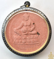 🐷 Grande amulette du Dieu de la Richesse Caishenye (Kubéra) – Wat Srinual, 2007