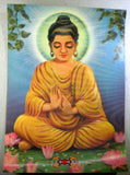 Carte postale ancienne du Bouddha.