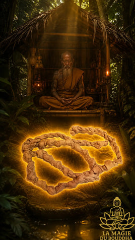 Ceinture de méditation et protection – Très Vénérable Luang Phor Moon Tithasilo du Wat Banjan