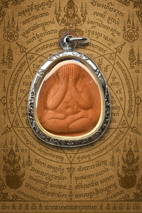 🛡️ Amulette protectrice Phra Pidta Udomsap (Roon Modnee) – Wat Werurachin La Magie du Bouddha.