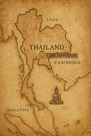 Amulette double face 2001 – Luang Phor Sothorn et Phra Pikanet – Luang Phor Foo (Wat Bang Samak) La Magie du Bouddha.