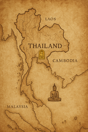 Amulette de Fortune – Cochon Sacré Moo Thong Mahalap Luang Phor Lor – Wat Banna Theptharam (Chachoengsao) La Magie du Bouddha.