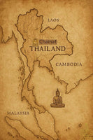 Photo bénie du vénérable Luang Phor Kuay Chutintharo – Wat Kositharam (Chainat) La Magie du Bouddha.