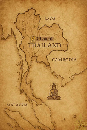 Photo bénie du vénérable Luang Phor Kuay Chutintharo – Wat Kositharam (Chainat) La Magie du Bouddha.