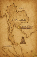 Amulette Roon Samret Baramee - Wat Phluang (Khao Khitchakut) La Magie du Bouddha.