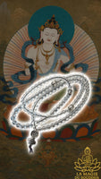 Tibetan translucent crystal purification mala