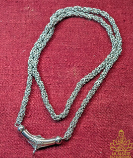 Collier pour amulette Thaï : tressage de type sukhothaï