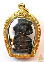 Amulette Tara Verte en Chrysoprase – Objet unique artisanal