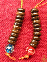Grand chapelet en pierre sacrée Ye Ming Zhu fluorescente (pour la pratique de Ksitigarbha).