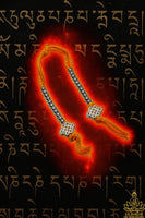 Compteurs de mantra pour mala - noeud sans fin argent.