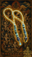 Compteurs de mantra Tibétains - modèle crânes tantriques. La Magie du Bouddha.