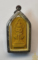 Amulette Tao Wessuwan en poudre sacrée – Roon Sang Baramee 69 (2017) – Wat Jaengnok La Magie du Bouddha.