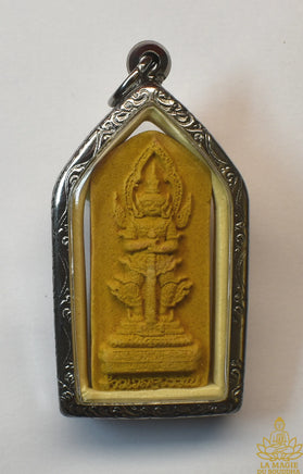 Amulette Tao Wessuwan en poudre sacrée – Roon Sang Baramee 69 (2017) – Wat Jaengnok La Magie du Bouddha.