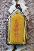 Amulette Tao Wessuwan en poudre sacrée – Roon Sang Baramee 69 (2017) – Wat Jaengnok La Magie du Bouddha.