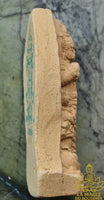 Incense powder figurine of the guardian demon Tao Wessuwan with green temple seal