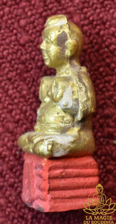 Rare amulette Khuman Thong du Très Vénérable Phra Ajarn Yem (série limitée 2010) La Magie du Bouddha.