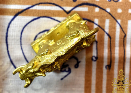 Amulette Phaya Moo Kiew Phet - Très Vénérable Luang Phor Kallong du Wat Khao Lem La Magie du Bouddha.