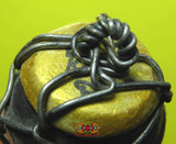 Grande amulette bol de moine thai Nam Baht - Très Vénérable LP Moon.