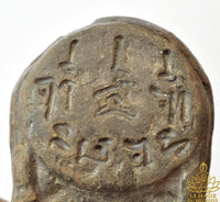 Statuette ancienne de Ganesh en terre cuite - Vénérable Luang Phor Kuen du Wat Don Yan Nawa