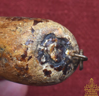 Rare amulette Palat Kick en bois sculpté - Vénérable Luang Phor Sanguan du Wat Phai Phan Mue La Magie du Bouddha.