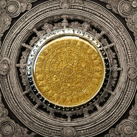Amulette Œil Dharmachakra – Série limitée ésotérique (lotus, chakra, éveil) La Magie du Bouddha.