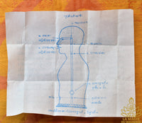 Amulette Phra Somdej Wat Paknam septième édition Run Banchu Nai Chedi (1992) La Magie du Bouddha.