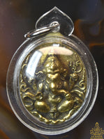 Amulette en laiton de Ganesh – Wat Khaek (Wat Phra Sri Maha Mariamman), Bangkok