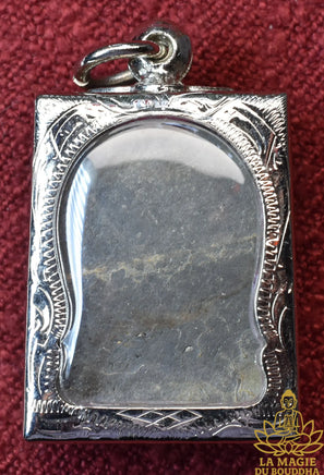 Rare amulette ancienne Phra Pidta Kraduk Phi Phra Ajarn Noo Wat Po Ta Tian (1942) La Magie du Bouddha.